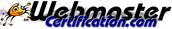 Webmaster Certification Online